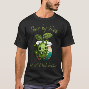 T-shirt Pois par pois nous le remettrons ensemble Végétari
