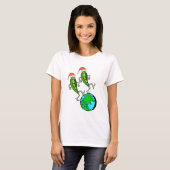 T-shirt Pois sur Terre (Devant entier)