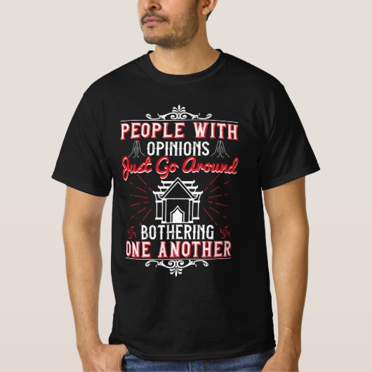 T-shirt Poison de Bouddhist (Devant)