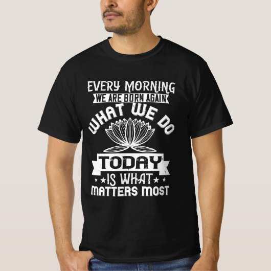 T-shirt Poison de Bouddhist (Devant)