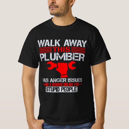 T-shirt Poison de Funny Plumber (Devant)