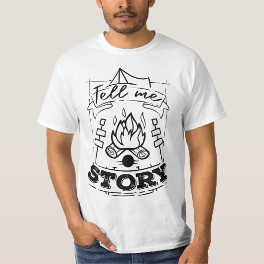 T-shirt Poison du camping (Devant)