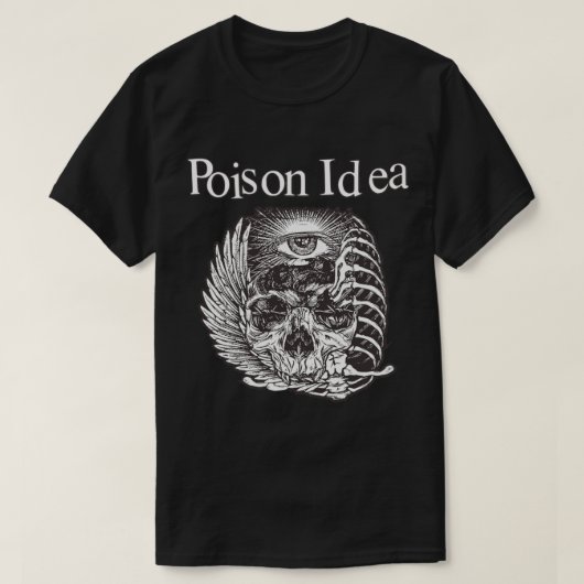 T-shirt Poison Idée Portland groupe Rock musique Legend Ha (Design devant)