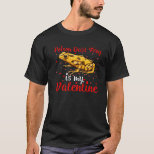 T-shirt Poison La Grenouille Est Mon Coeur Valentin Aimer
