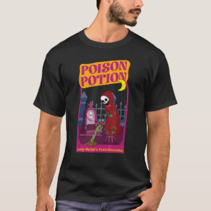 T-shirt Poison Potion Lady Merlot Concoction toxique