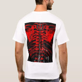 T-shirt {POISONLAND} Chemise ADAPTÉE de cage thoracique (Dos)