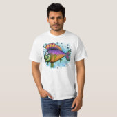 T-shirt Poisson (Devant entier)
