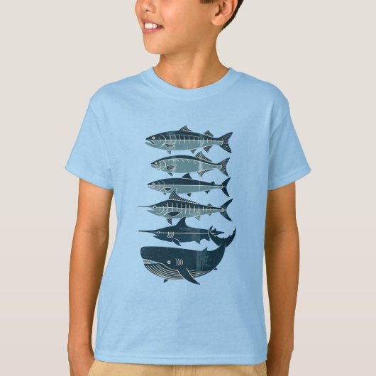 T-SHIRT POISSON  (Devant)
