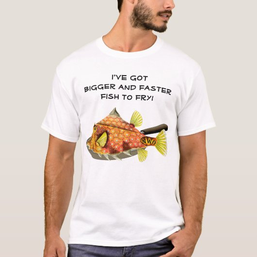 T-shirt Poisson à frire (léger) (Devant)