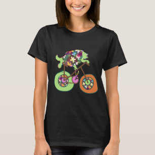 T-shirt poisson à vélo