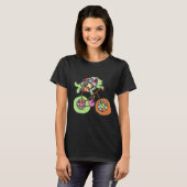T-shirt poisson à vélo (Devant entier)