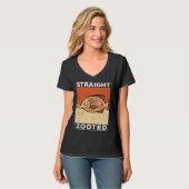 T-shirt Poisson Absolument Torqué Zooted (Devant entier)