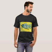 T-shirt Poisson Abstrait (Devant entier)
