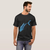 T-shirt Poisson Abstrait (Devant entier)