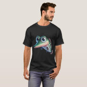 T-shirt Poisson Adorable Alligator (Devant entier)