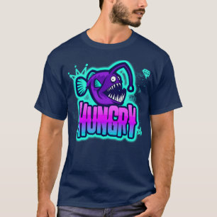 T-shirt Poisson affamé