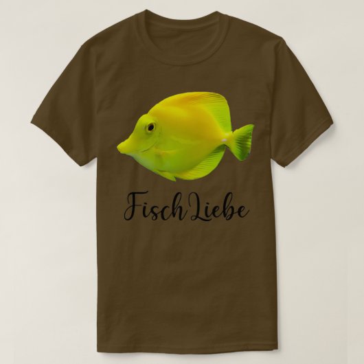T-shirt poisson amour (Design devant)