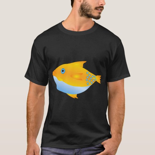 T-shirt Poisson Amusant (Devant)