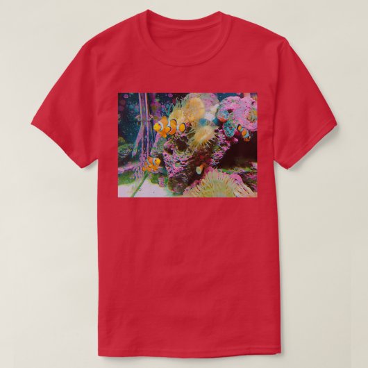 T-shirt Poisson anémone (Design devant)