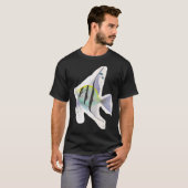 T-shirt Poisson Ange (Devant entier)