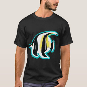 T-shirt Poisson ange