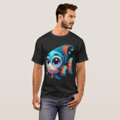 T-shirt Poisson ange adorable (Devant entier)