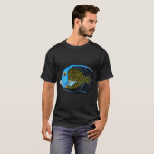 T-shirt Poisson ange français (Devant entier)