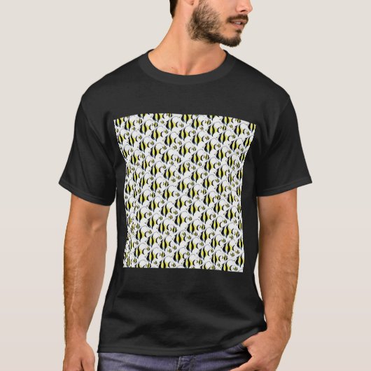T-shirt Poisson Ange Heure de Pointe (Devant)
