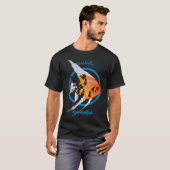 T-shirt Poisson-ange koi (Devant entier)