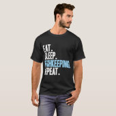 T-shirt Poisson-ange royal (Devant entier)