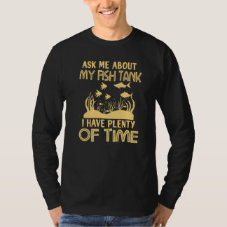 T-shirt Poisson Aquarium Keeper Marine Life Fish Tank