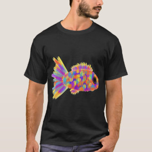 T-shirt Poisson arc-en-ciel