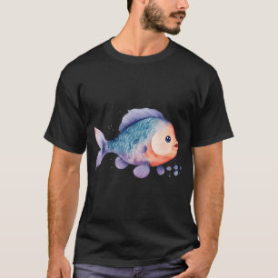 T-shirt Poisson Arc-en-ciel