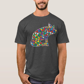 T-shirt Poisson arc-en-ciel coloré Pochon International Do