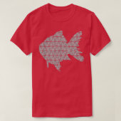 T-shirt Poisson argenté (Design devant)