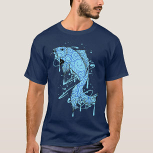 T-shirt Poisson asiatique Koi Pond Premium