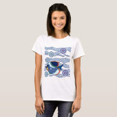 T-shirt Poisson autochtone-02 (Devant entier)
