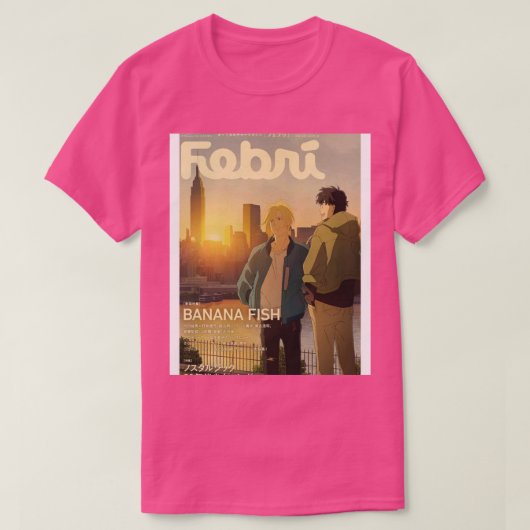 T-shirt poisson bananier 40 (Design devant)