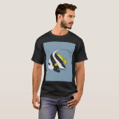 T-shirt Poisson-bannière (Devant entier)
