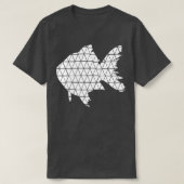 T-shirt Poisson blanc (Design devant)