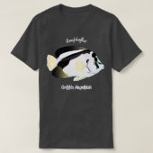 T-shirt Poisson blanc (Design devant)