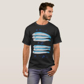 T-shirt Poisson bleu (Devant entier)