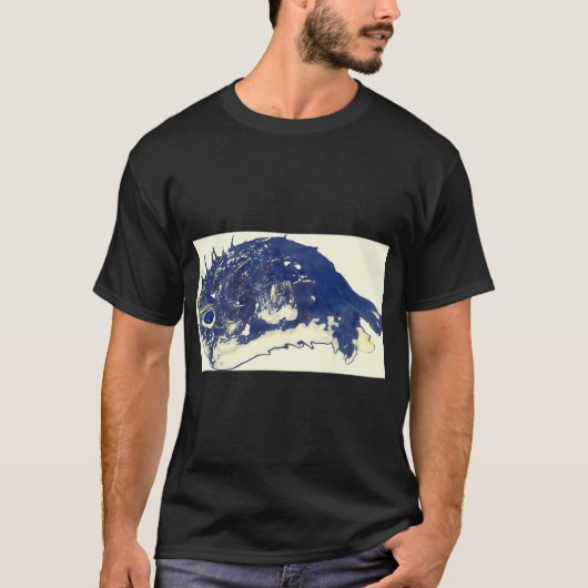 T-shirt Poisson Bleu (Devant)