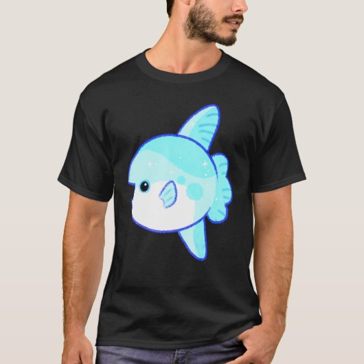 T-shirt Poisson Bleu (Devant)
