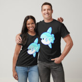 T-shirt Poisson Bleu (Unisexe)