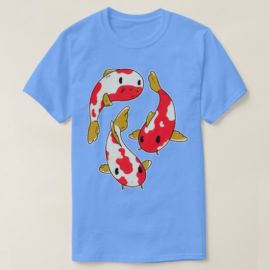 T-shirt Poisson carpe de Koi (Design devant)