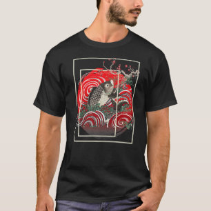 T-shirt Poisson carpe japonais Koi japonais