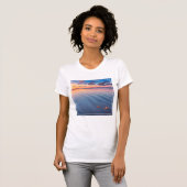T-shirt Poisson-cendres sur sable (Devant entier)