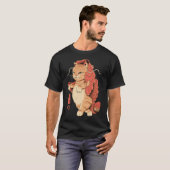 T-shirt Poisson-chat (Devant entier)