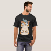 T-shirt poisson-chat (Devant entier)